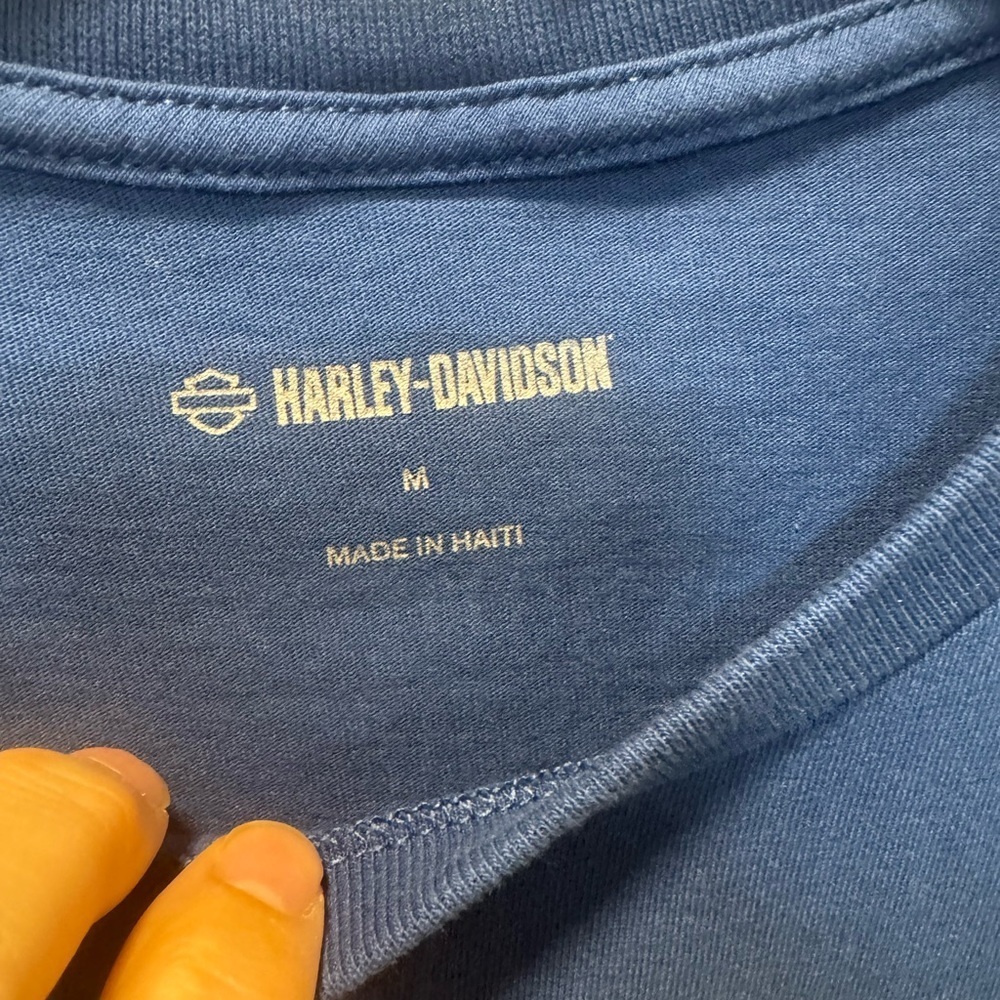 Harley-Davidson wounded warrior project Blue Graphic T-Shirt - Picture 10 of 10